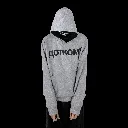 dotkom adjustable HOODIE GRAY CASUAL model images.webp