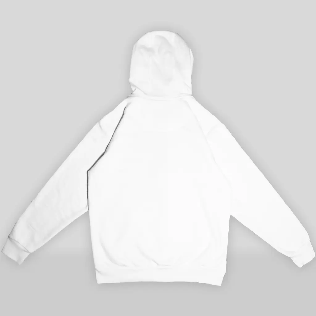 KOUPE TET ZIPUP HOODIE WHITE BACK flatlay.webp