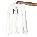 KOUPE TÈT zipup hoodie (white)