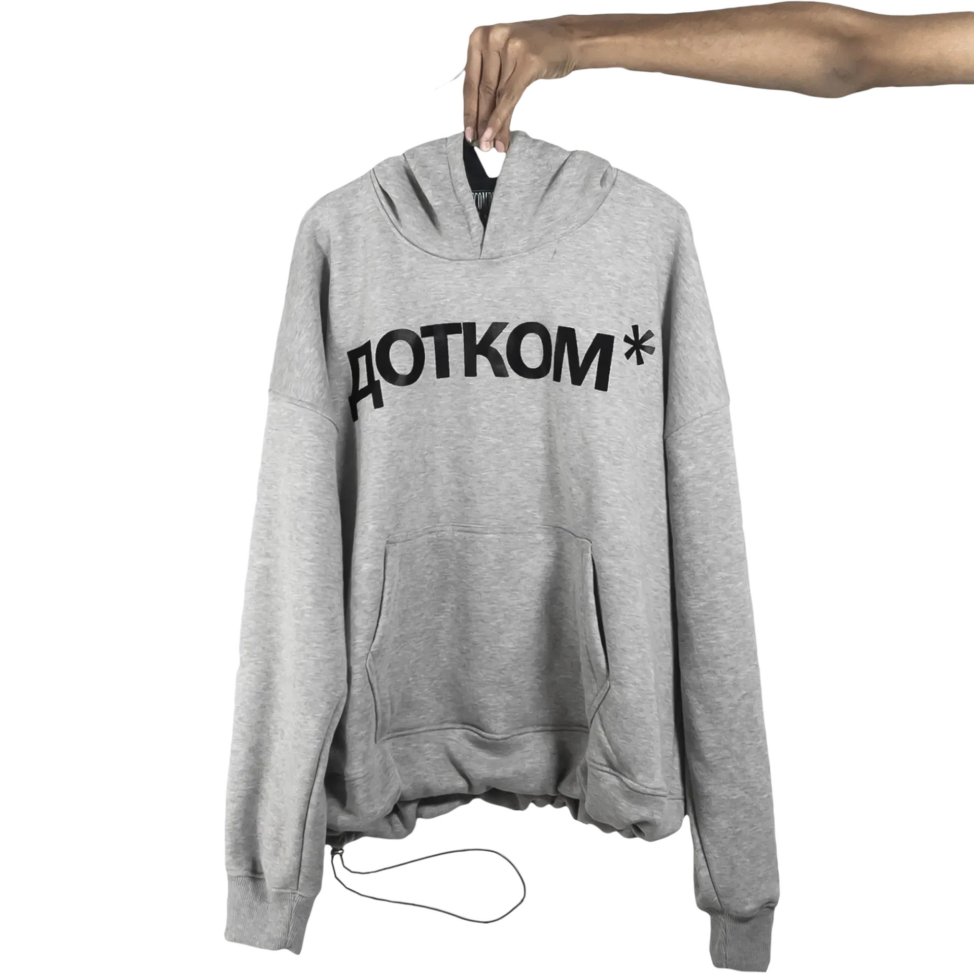 dotkom* hoodie (gray) (S)